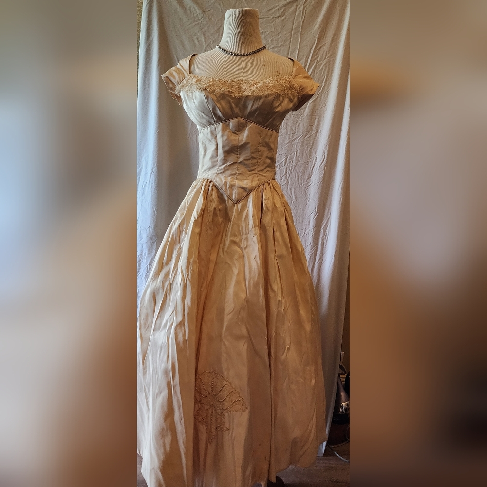 1950's Priscilla of Boston Wedding dress for upcycling